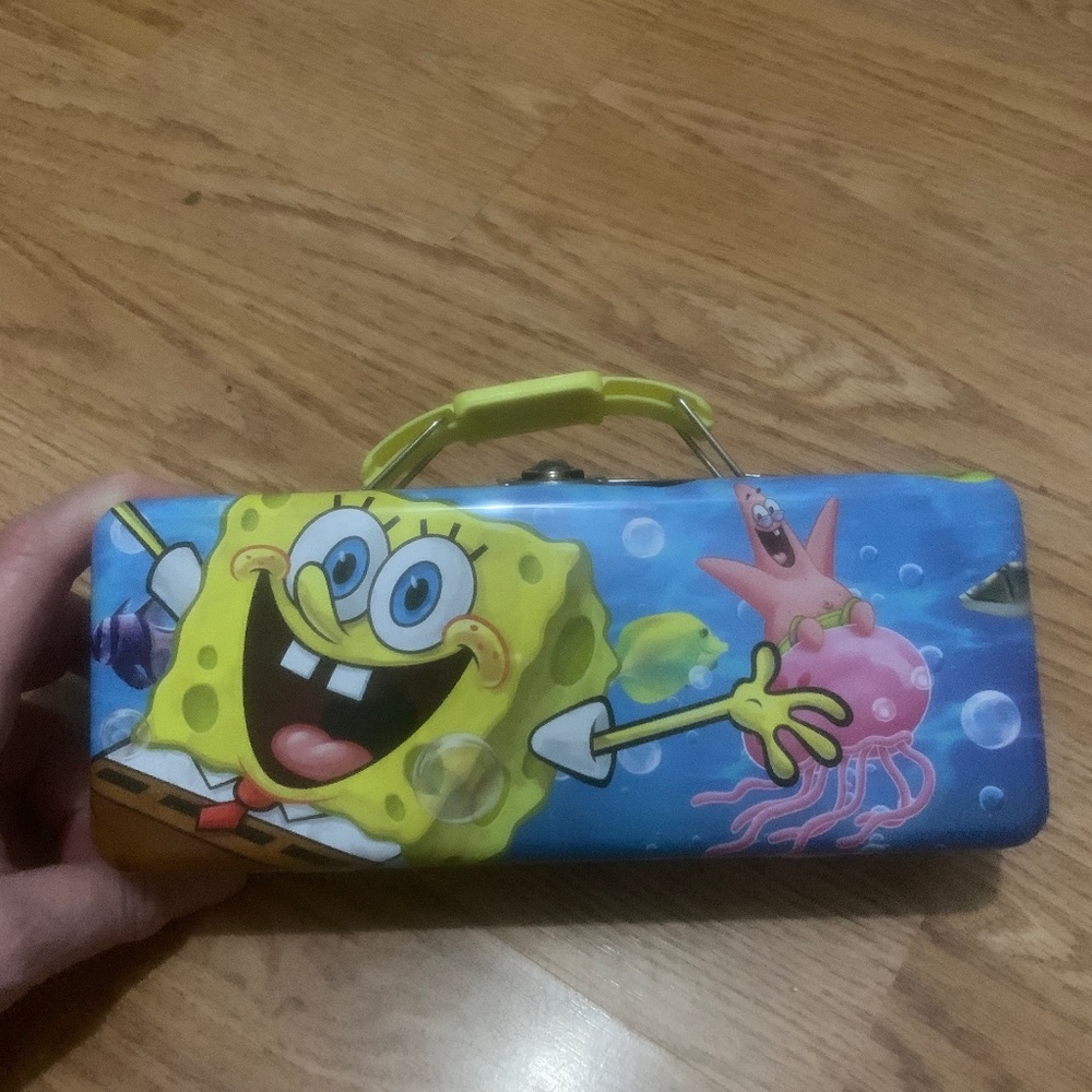 SpongeBob metal box
